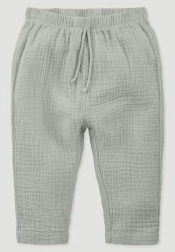 Musselin Hose aus reiner Bio-Baumwolle von hessnatur