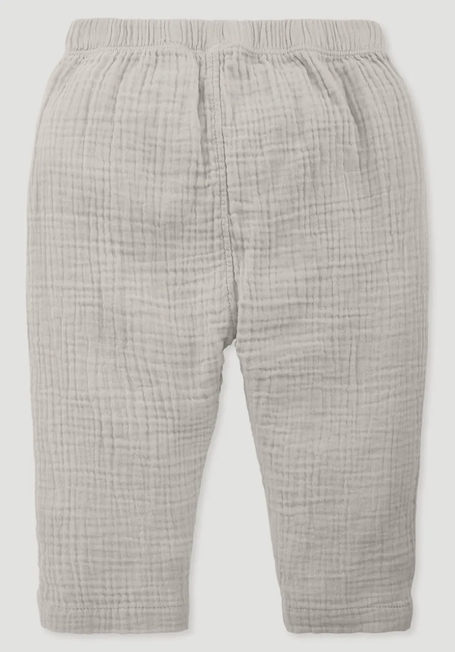 Musselin Hose aus reiner Bio-Baumwolle von hessnatur