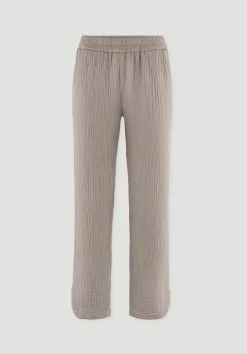 Musselin Schlafhose Regular PURE COMFORT aus reiner Bio-Baumwolle von hessnatur