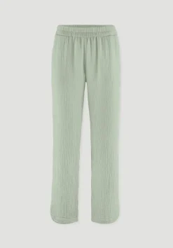 Musselin Schlafhose Regular PURE COMFORT aus reiner Bio-Baumwolle von hessnatur