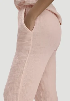 Musselin Schlafhose Regular PURE COMFORT aus reiner Bio-Baumwolle von hessnatur