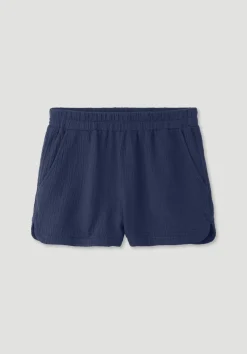 Musselin Schlafshorts PURE COMFORT aus reiner Bio-Baumwolle von hessnatur