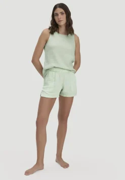 Musselin Schlafshorts PURE COMFORT aus reiner Bio-Baumwolle von hessnatur