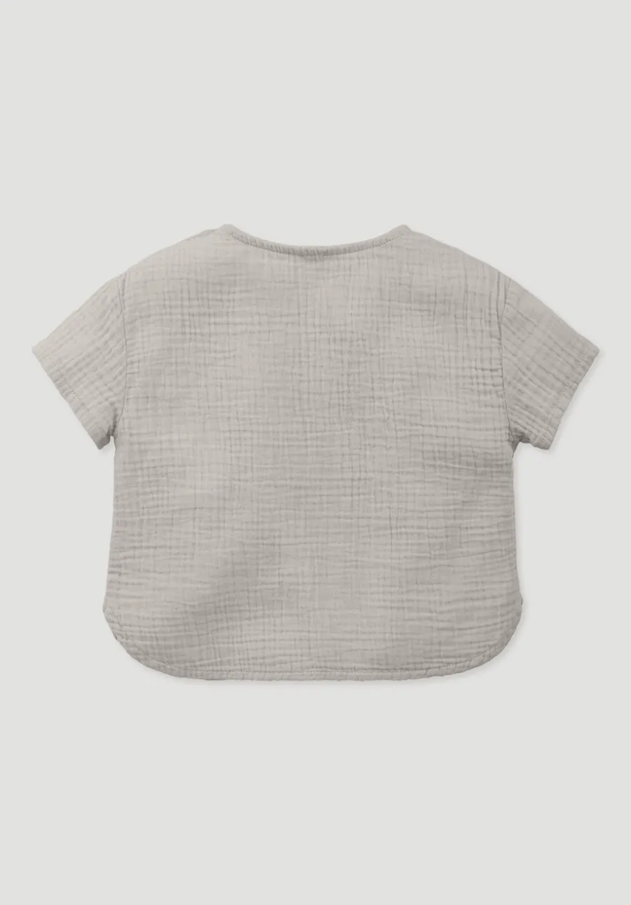 Musselin Shirt aus reiner Bio-Baumwolle von hessnatur