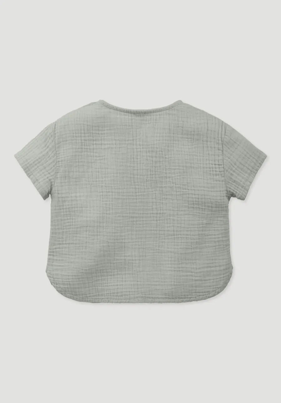 Musselin Shirt aus reiner Bio-Baumwolle von hessnatur