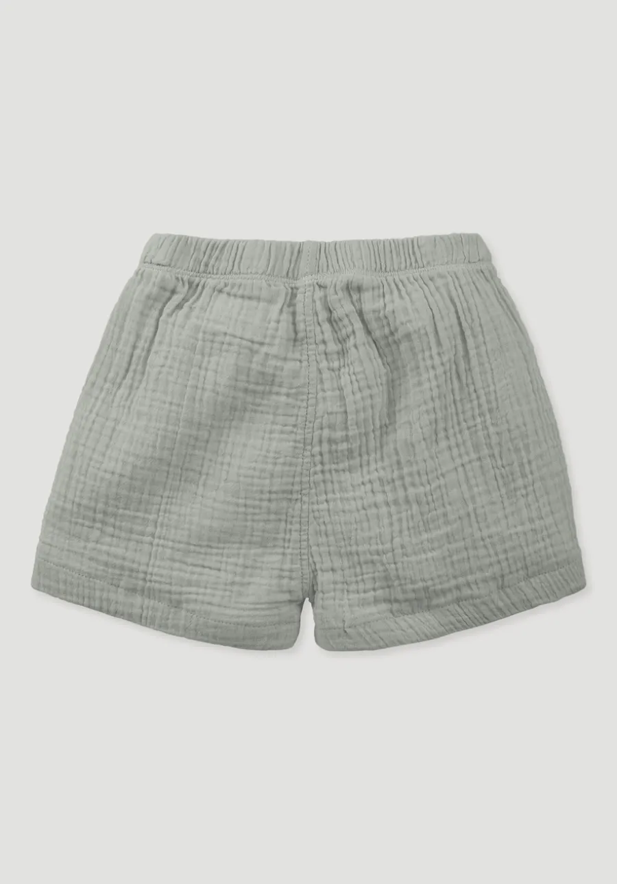Musselin Shorts aus reiner Bio-Baumwolle von hessnatur