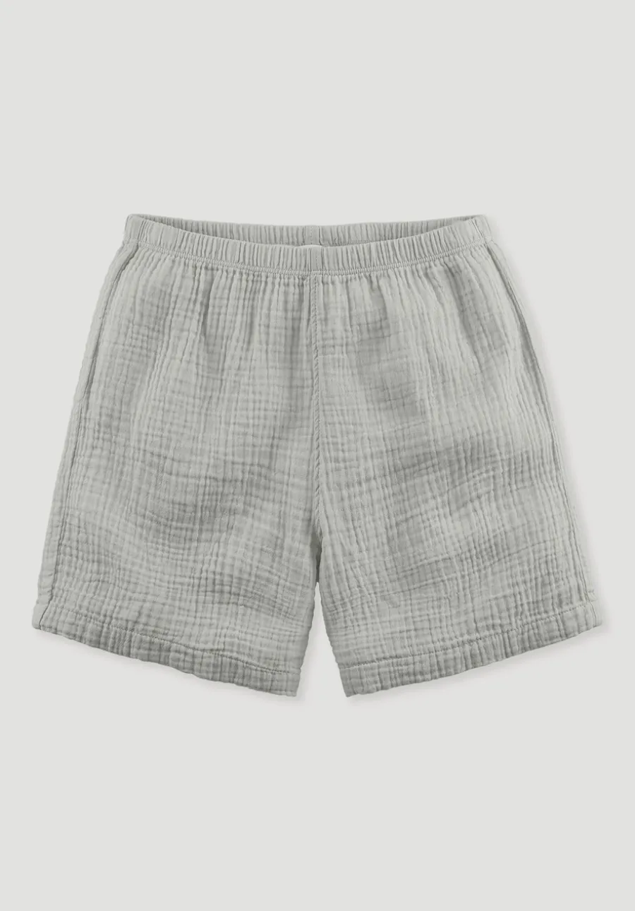 Musselin Shorts PURE COMFORT aus reiner Bio-Baumwolle von hessnatur