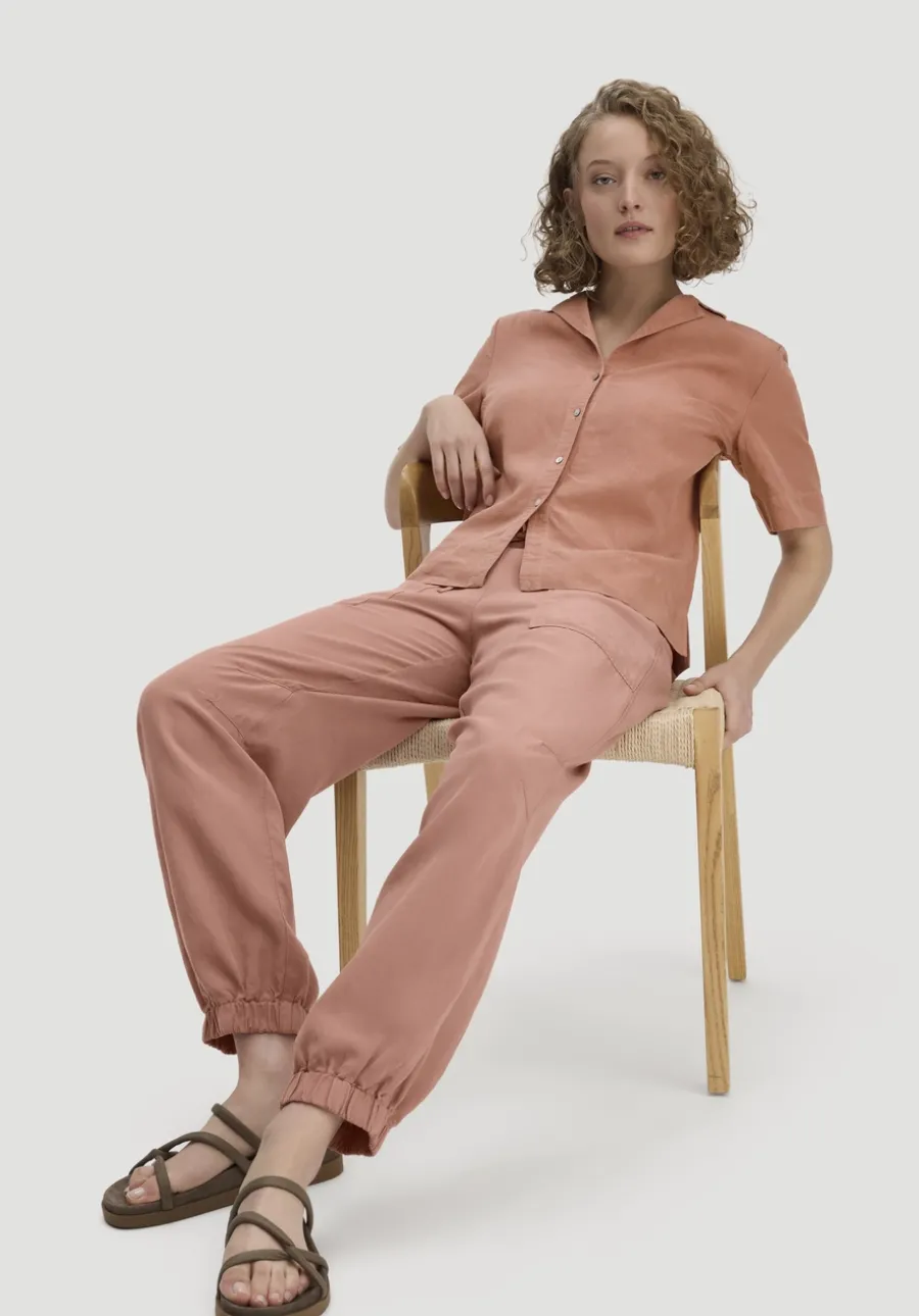 Pantolette aus Nubuk-Leder von hessnatur