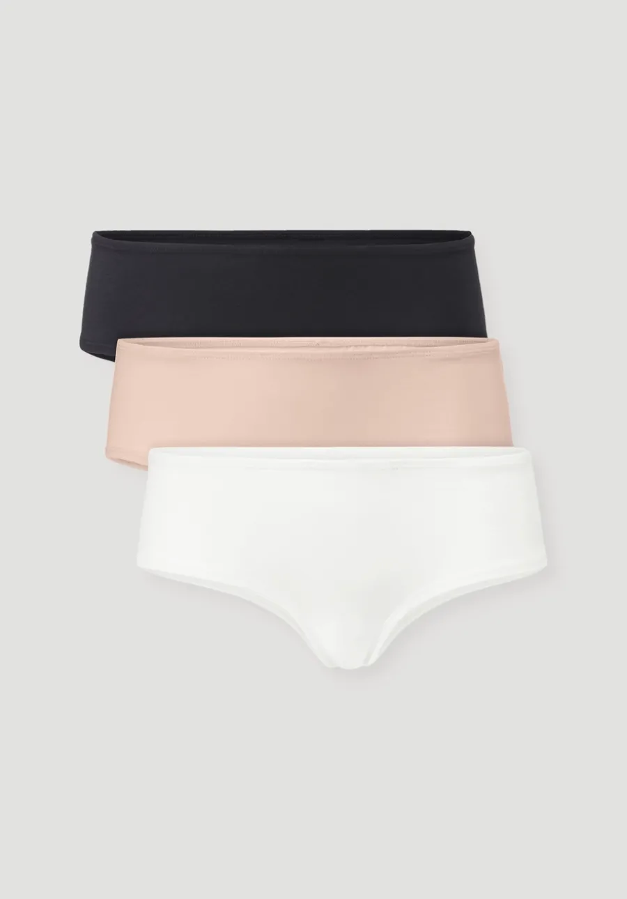 Panty Regular Cut im 3er-Pack COTTON FEEL aus Bio-Baumwolle von hessnatur