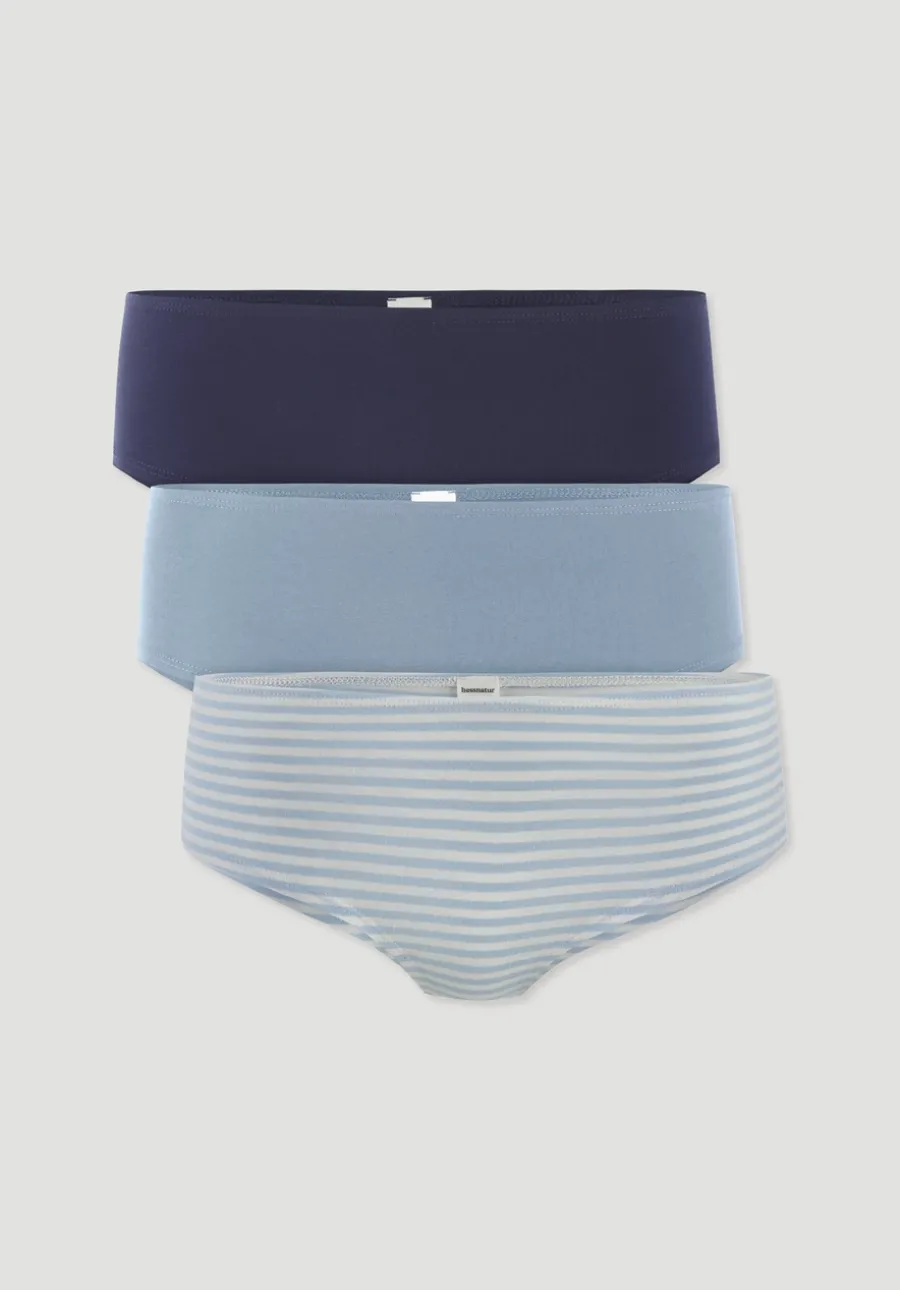 Panty Regular Cut im 3er-Pack COTTON FEEL aus Bio-Baumwolle von hessnatur