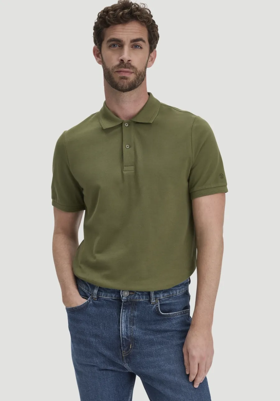 Piqué Polo Regular aus reiner Bio-Baumwolle von hessnatur