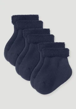 Plüsch Socke im 3er-Pack aus Bio-Baumwolle von hessnatur
