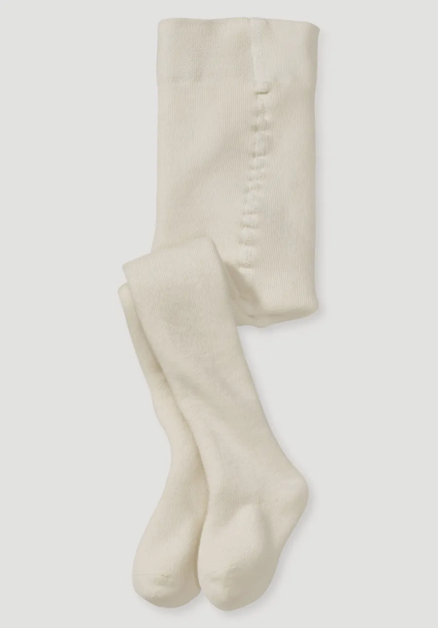 Plüsch Strumpfhose aus Bio-Baumwolle von hessnatur