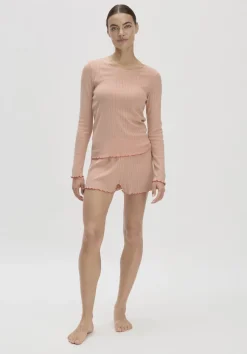 Pointelle Loungeshirt PURE COTTON aus reiner Bio-Baumwolle von hessnatur