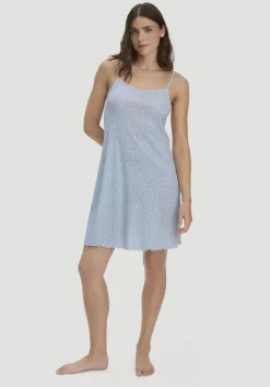 Pointelle Nachthemd PURE COTTON aus reiner Bio-Baumwolle von hessnatur