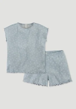 Pointelle Pyjama PURE COTTON aus reiner Bio-Baumwolle von hessnatur