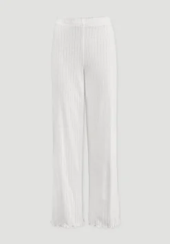 Pointelle Schlafhose Relaxed PURE COTTON aus reiner Bio-Baumwolle von hessnatur