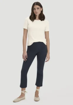 Pointelle T-Shirt Regular aus reiner Bio-Baumwolle von hessnatur