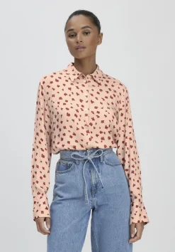 Print Bluse Relaxed aus reiner LENZING™ ECOVERO™ Viskose von hessnatur