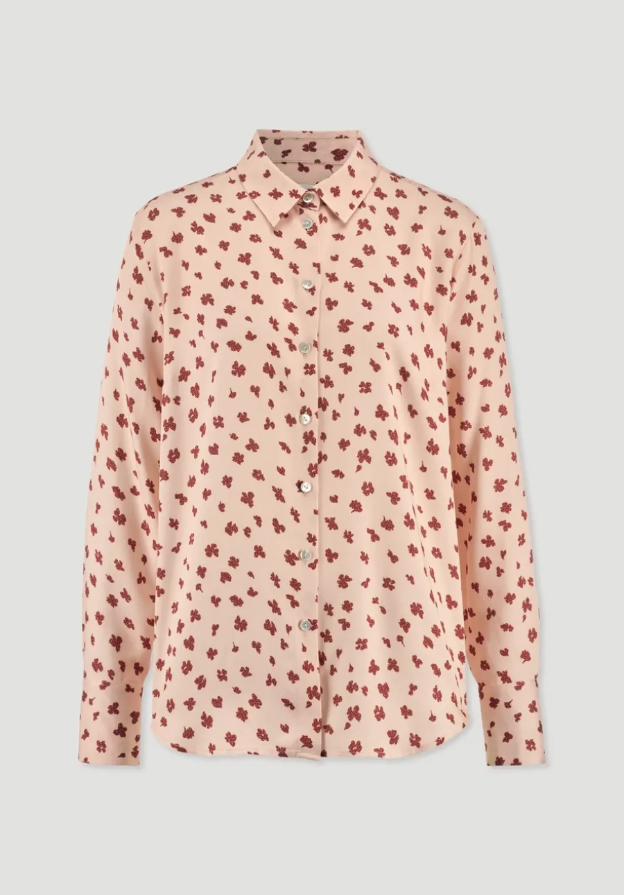 Print Bluse Relaxed aus reiner LENZING™ ECOVERO™ Viskose von hessnatur