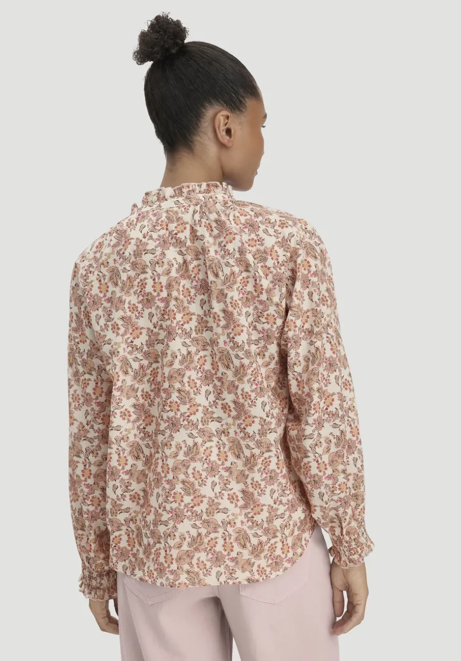 Print Bluse Relaxed aus reiner Bio-Baumwolle von hessnatur