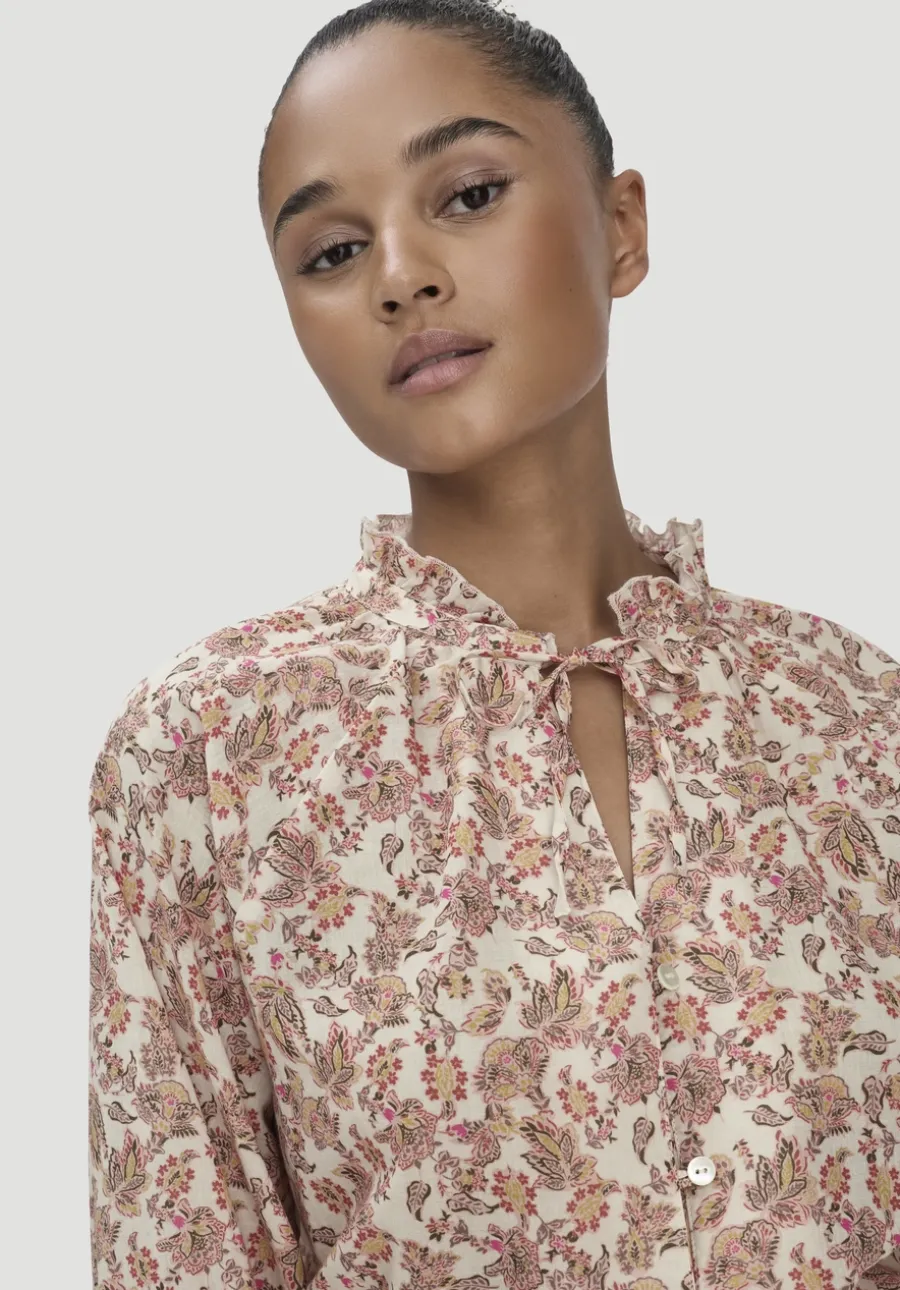 Print Bluse Relaxed aus reiner Bio-Baumwolle von hessnatur