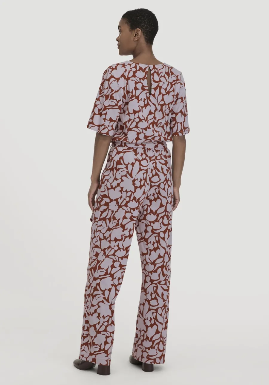 Print Jersey Overall Relaxed aus reiner Bio-Baumwolle von hessnatur