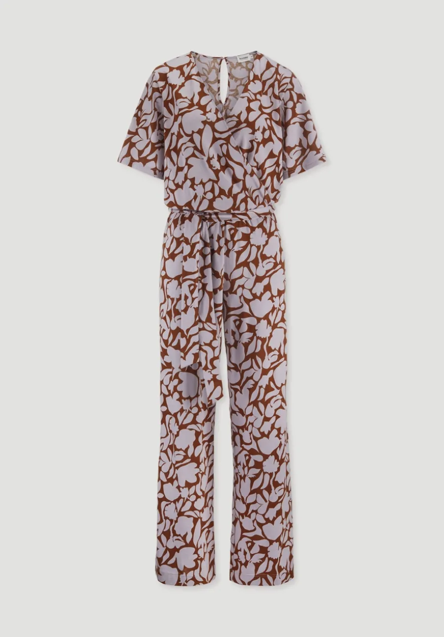 Print Jersey Overall Relaxed aus reiner Bio-Baumwolle von hessnatur