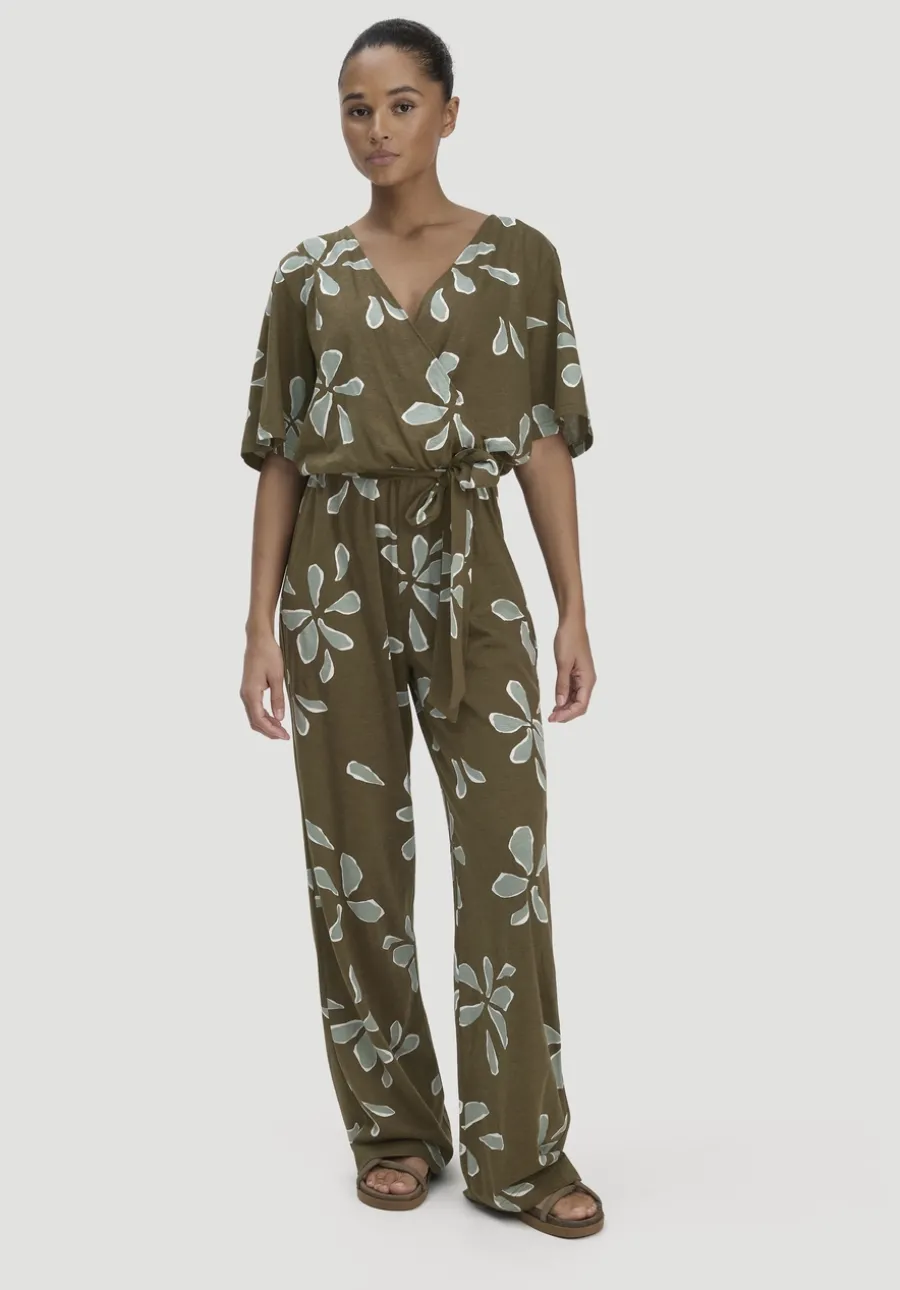Print Jersey Overall Relaxed aus reiner Bio-Baumwolle von hessnatur