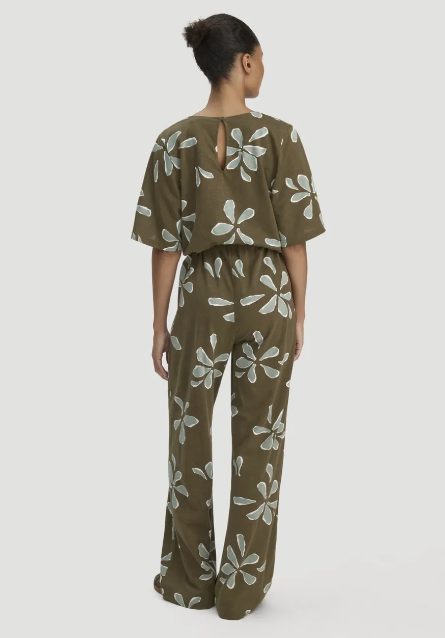 Print Jersey Overall Relaxed aus reiner Bio-Baumwolle von hessnatur