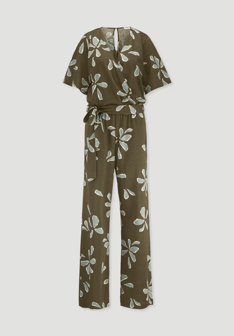 Print Jersey Overall Relaxed aus reiner Bio-Baumwolle von hessnatur