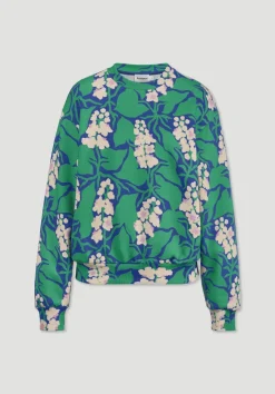 Print Sweatshirt Oversize LIV LEE aus reiner Bio-Baumwolle von hessnatur