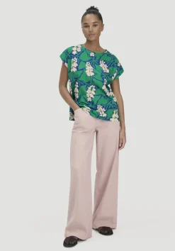 Print T-Shirt Oversize LIV LEE aus reiner Bio-Baumwolle von hessnatur