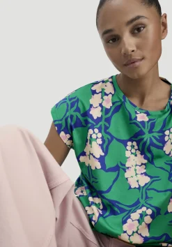 Print T-Shirt Oversize LIV LEE aus reiner Bio-Baumwolle von hessnatur
