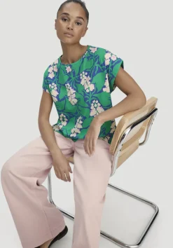Print T-Shirt Oversize LIV LEE aus reiner Bio-Baumwolle von hessnatur