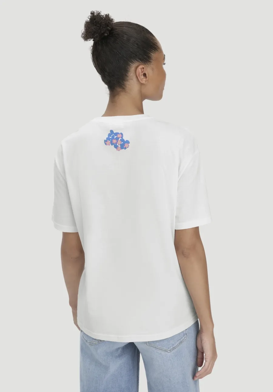 Print T-Shirt Oversize LIV LEE aus reiner Bio-Baumwolle von hessnatur