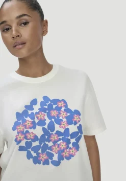 Print T-Shirt Oversize LIV LEE aus reiner Bio-Baumwolle von hessnatur