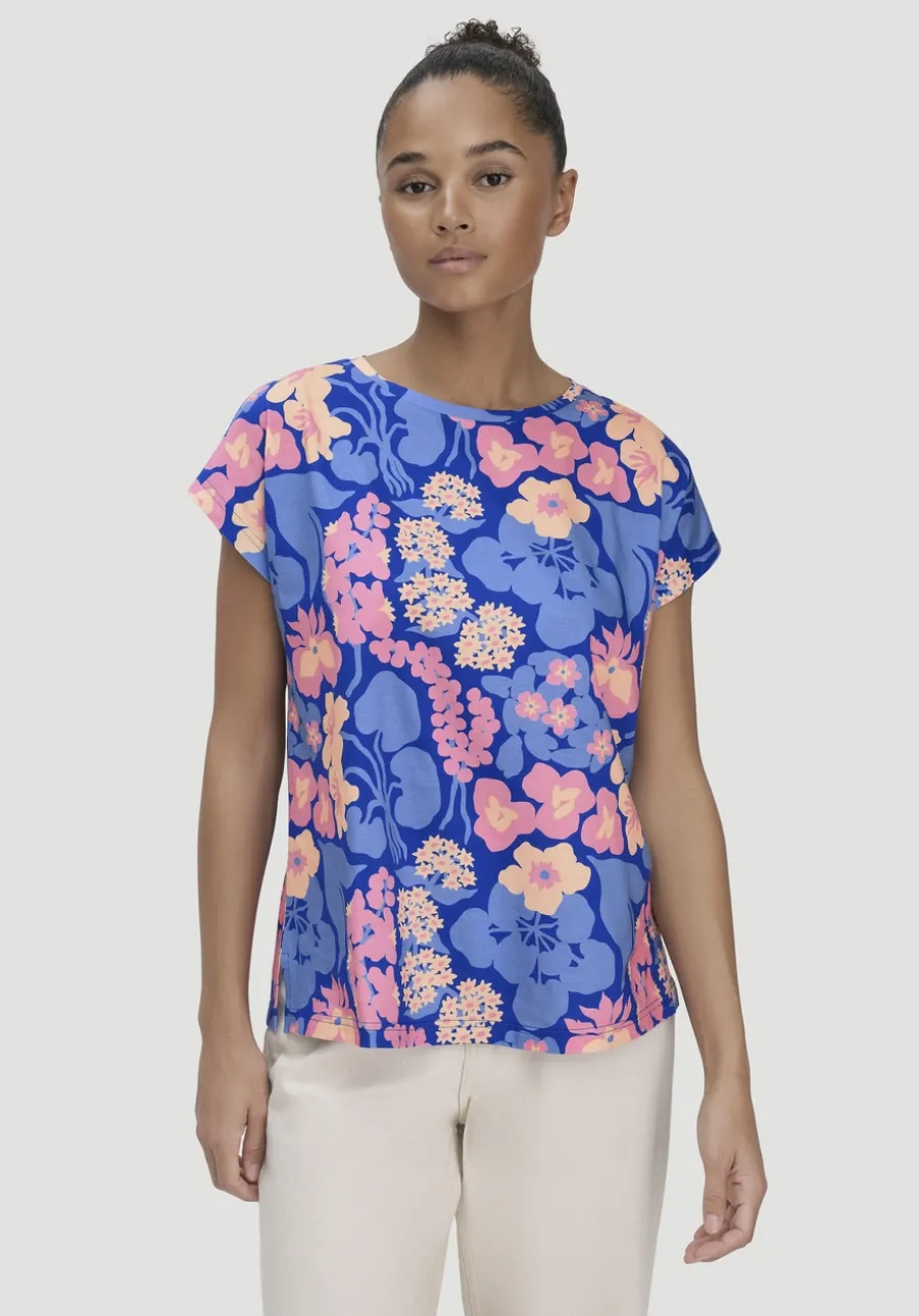 Print T-Shirt Oversize LIV LEE aus reiner Bio-Baumwolle von hessnatur