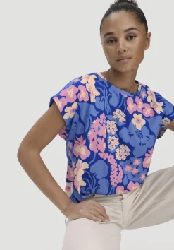 Print T-Shirt Oversize LIV LEE aus reiner Bio-Baumwolle von hessnatur