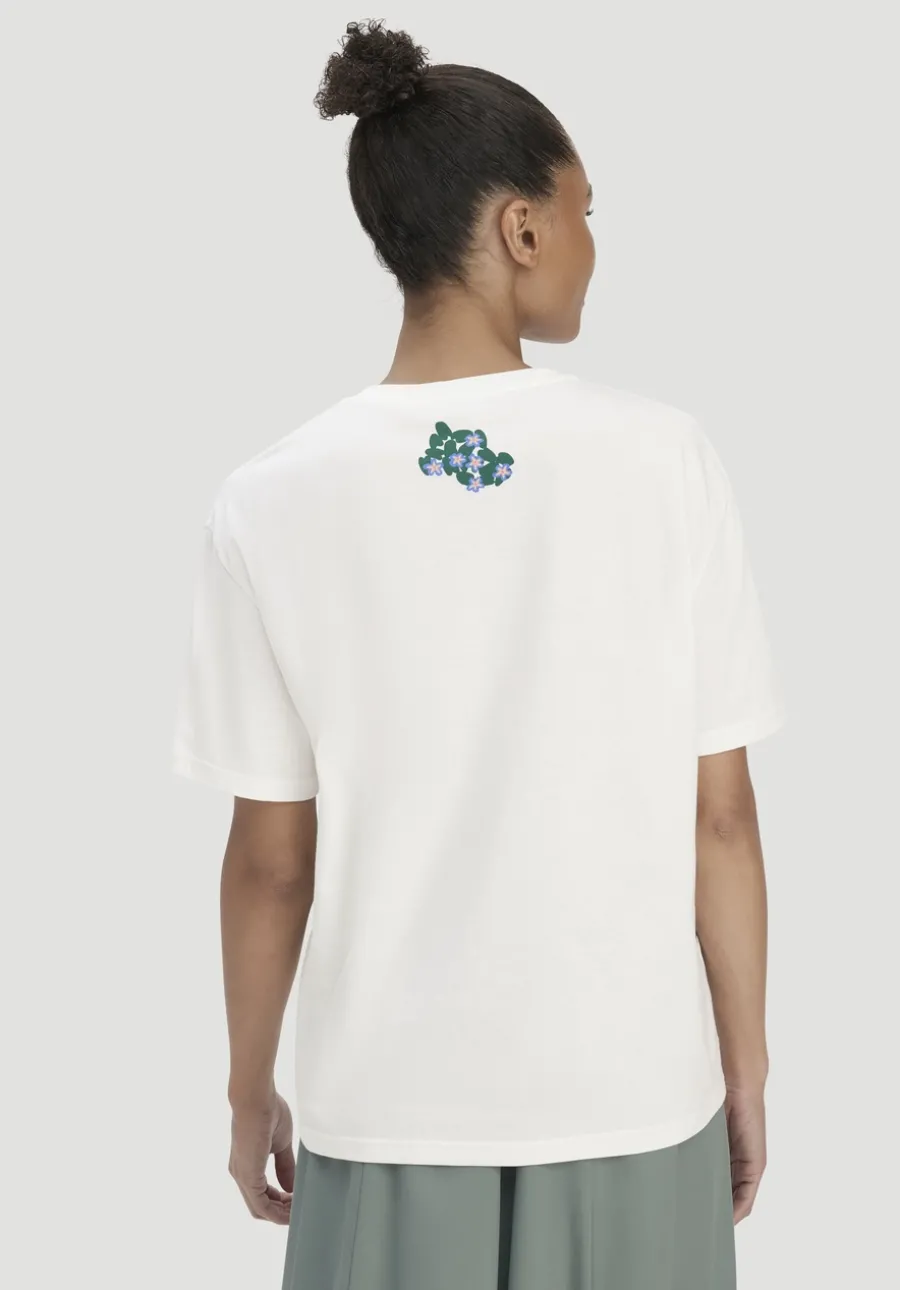Print T-Shirt Oversize LIV LEE aus reiner Bio-Baumwolle von hessnatur