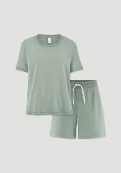 Pyjama PURE NATURE aus reiner Bio-Baumwolle von hessnatur