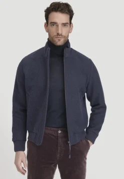 Rhön Blouson Jacke Regular aus regionaler Schurwolle von hessnatur