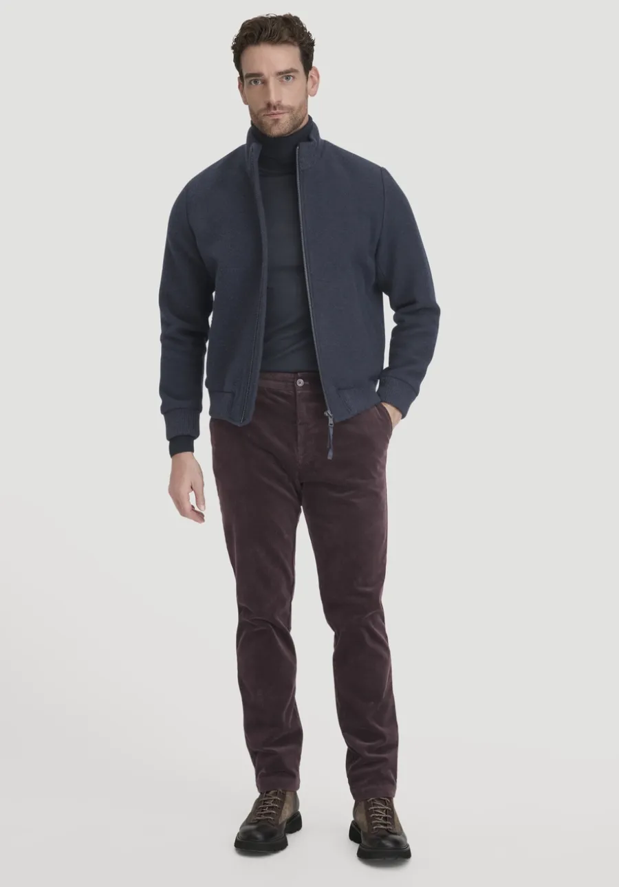 Rhön Blouson Jacke Regular aus regionaler Schurwolle von hessnatur
