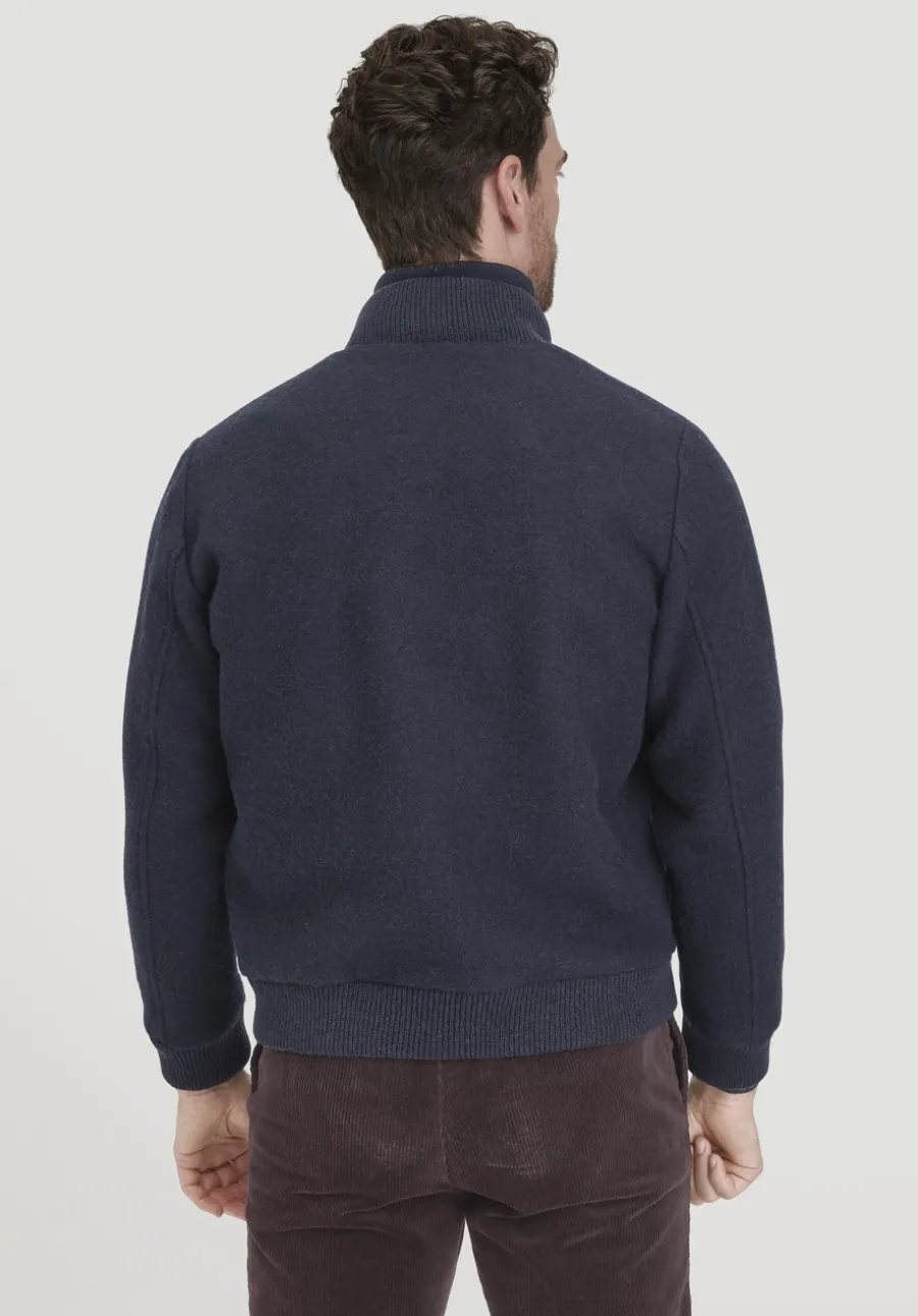 Rhön Blouson Jacke Regular aus regionaler Schurwolle von hessnatur
