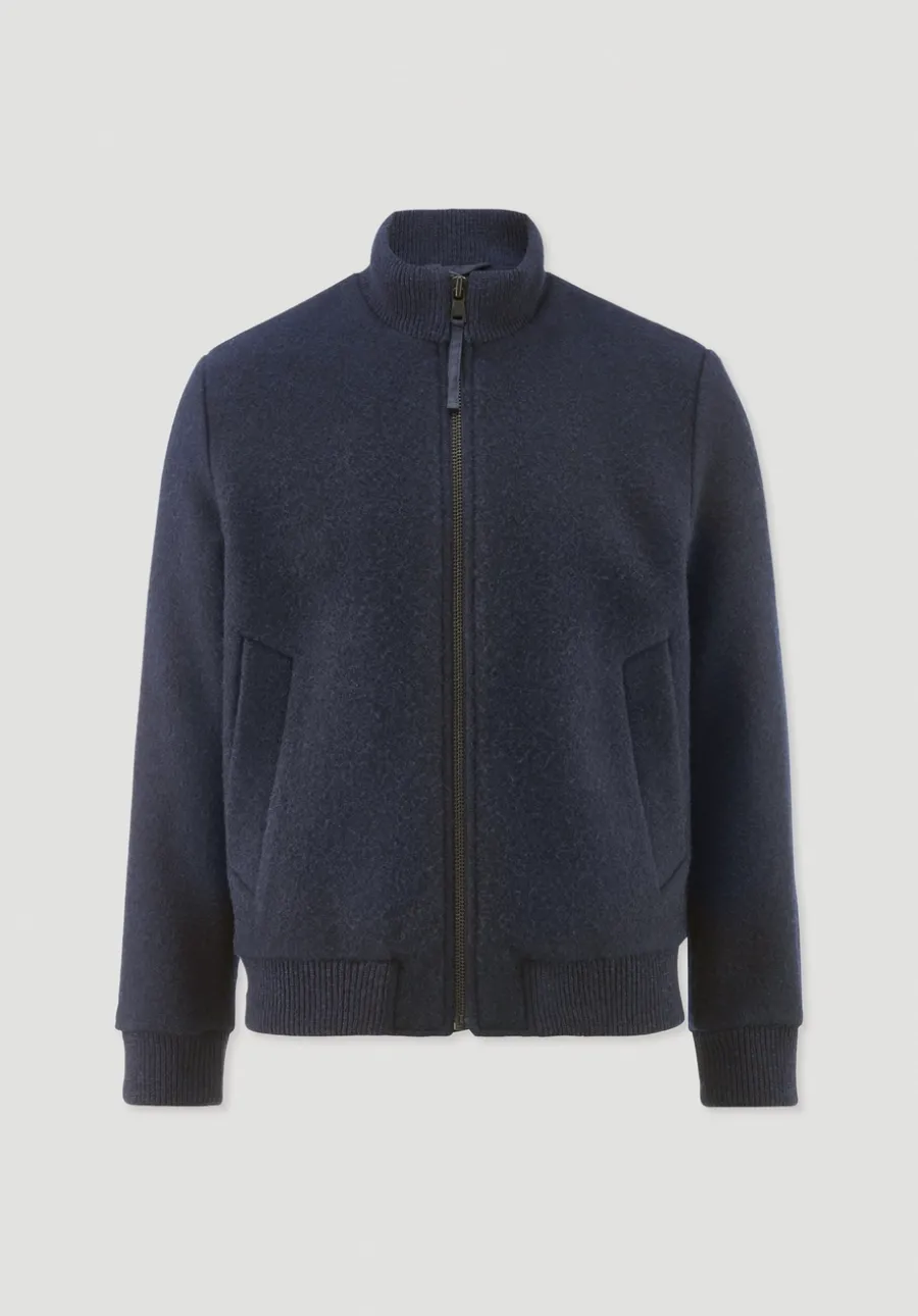 Rhön Blouson Jacke Regular aus regionaler Schurwolle von hessnatur
