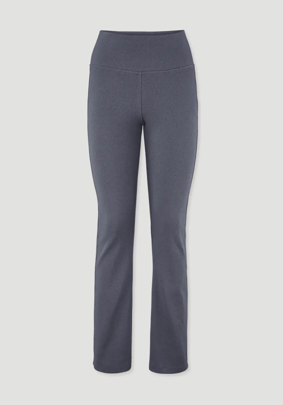Rib Leggings High Waist BETTER RECYCLING aus Bio-Baumwolle von hessnatur