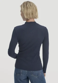 Rib Longsleeve Slim aus Bio-Baumwolle von hessnatur