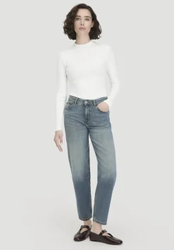Rib Longsleeve Slim aus Bio-Baumwolle von hessnatur