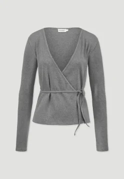 Rib Longsleeve Slim aus Bio-Baumwolle von hessnatur