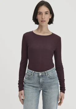 Rib Shirt Slim aus Bio-Merinowolle und TENCEL™ Lyocell von hessnatur